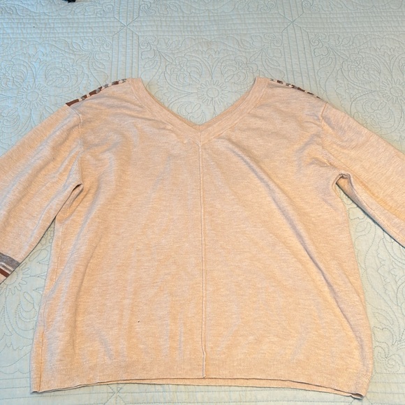 South moon under (promesa) small-medium cute brown/cream sweater - Picture 4 of 4